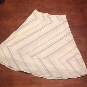 Banana Republic linen blend skirt